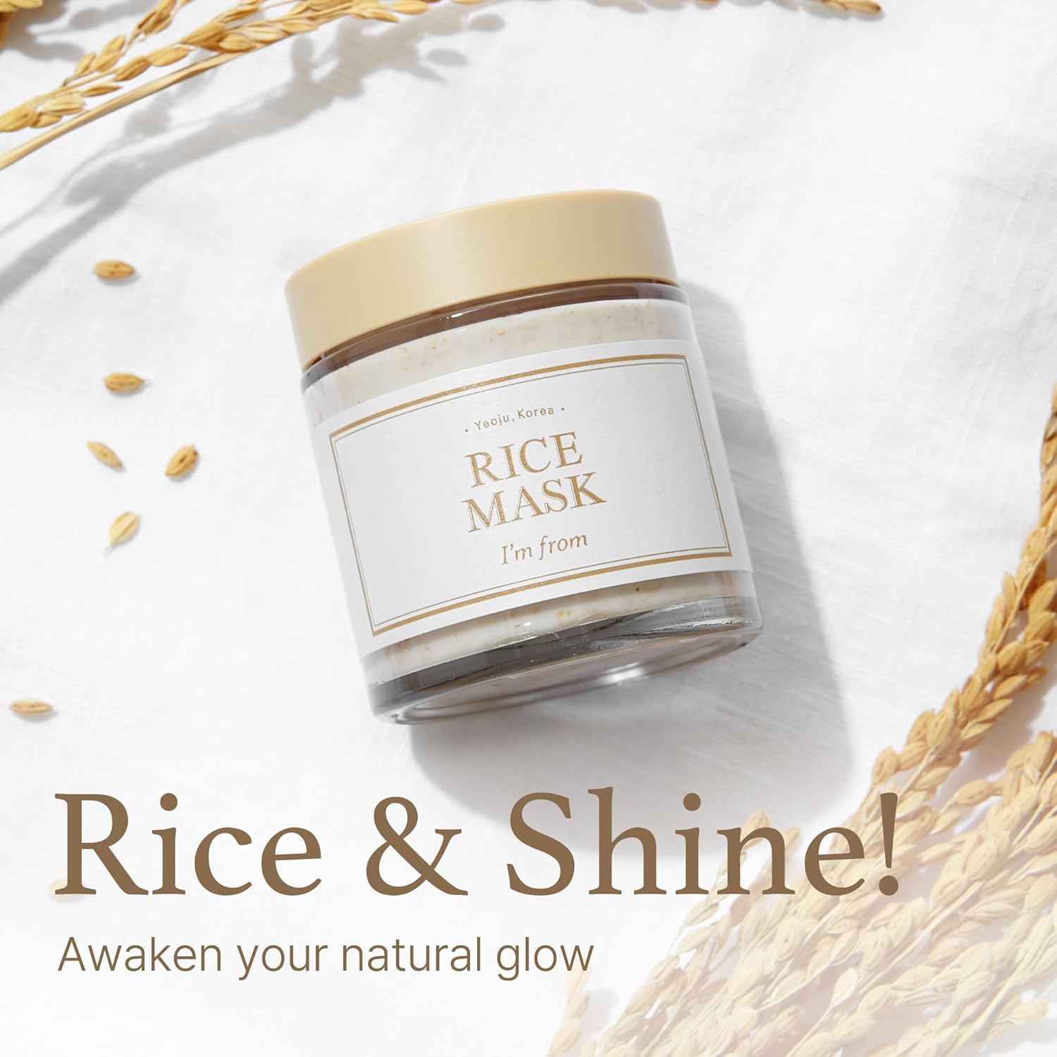 I'm From Rice Beauty Mask, 3.88 oz (110 g)