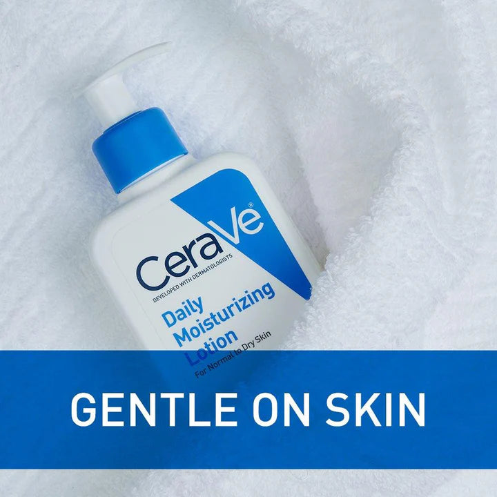 CERAVE, Daily Moisturizing Lotion, Lightweight 12 oz 355 ML Normal to Dry Skin