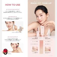 TIRTIR - Mask Fit Tone Up Essence with SPF30 PA++ Tinted primer 30ml