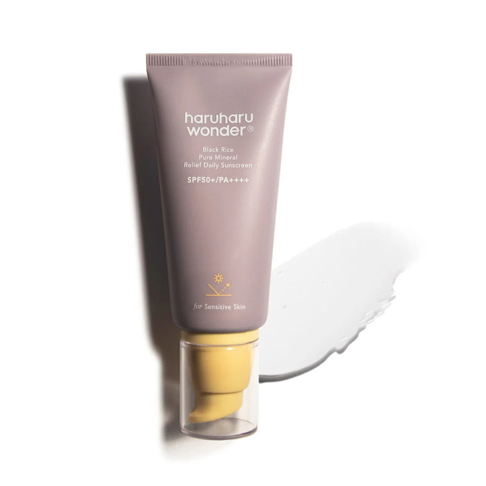 Haruharu WONDER - Black Rice Pure Mineral Relief Daily Sunscreen 50 ml