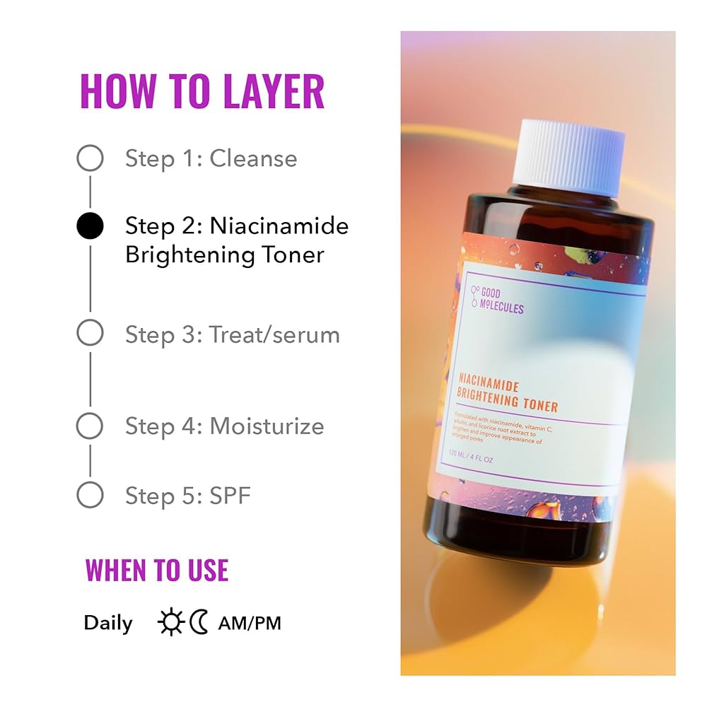 GOOD MOLECULES NIACINAMIDE BRIGHTENING TONER 30 ML