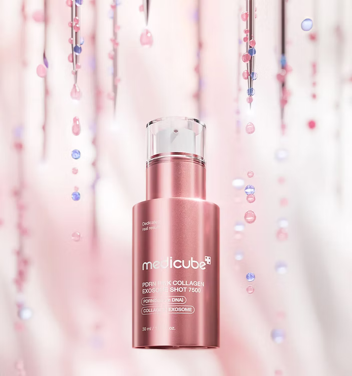 Medicube PDRN Pink Collagen exosome shot ampoule 2000 30mL