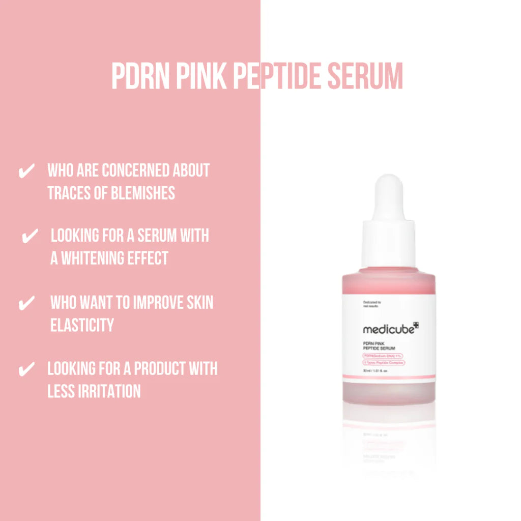 Medicube PDRN pdrn Pink Peptide Serum 30ml