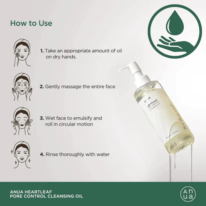 Anua - Heartleaf Pore Control Cleansing Oil 200ml