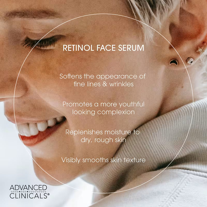 Advanced Clinicals, Retinol Serum, Anti-Wrinkle, 1.75 fl oz (52 ml)