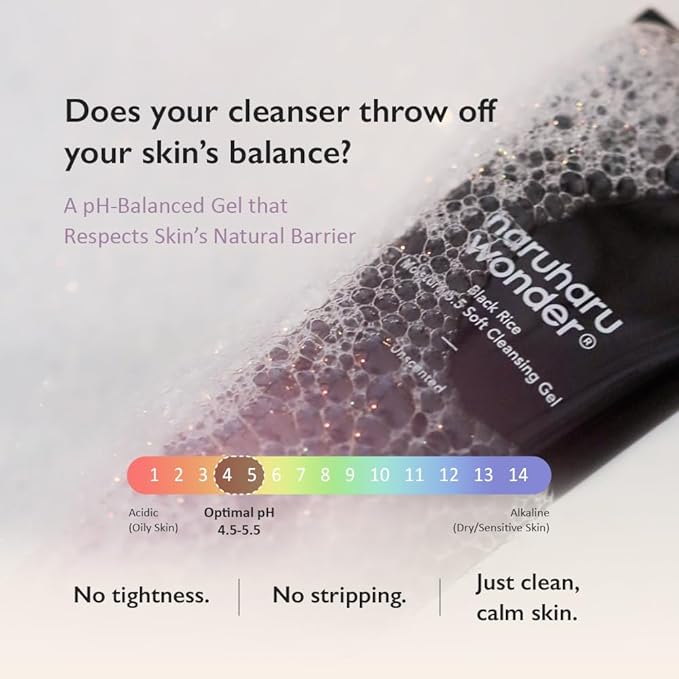 Haruharu WONDER - Black Rice Triple AHA Gentle Cleansing Gel 100 ml