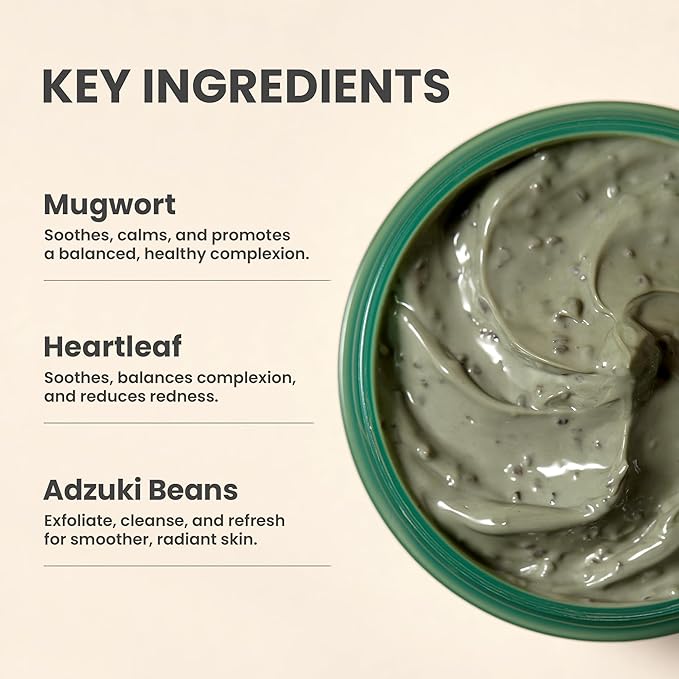 Axis Y - Mugwort Pore Clarifying Wash Off Pack 100ml
