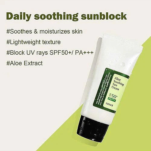 COSRX - Aloe Soothing Sun Cream SPF 50+ PA+++