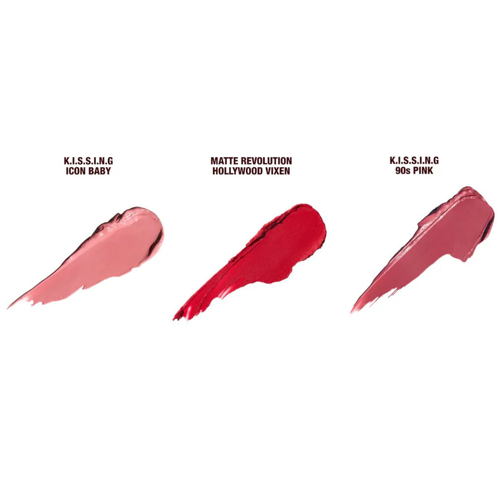 Charlotte Tilbury Iconic Hollywood Lip Trio