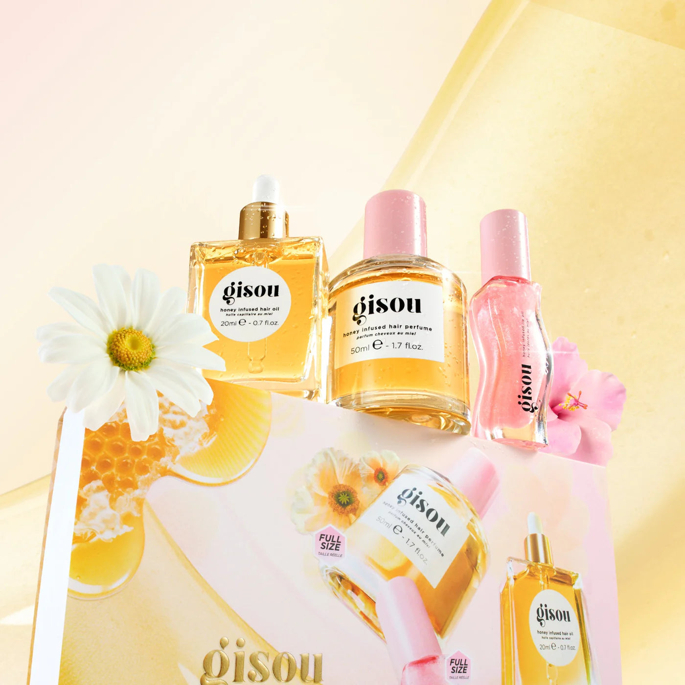GISOU-Honey Gloss Hydration Trio