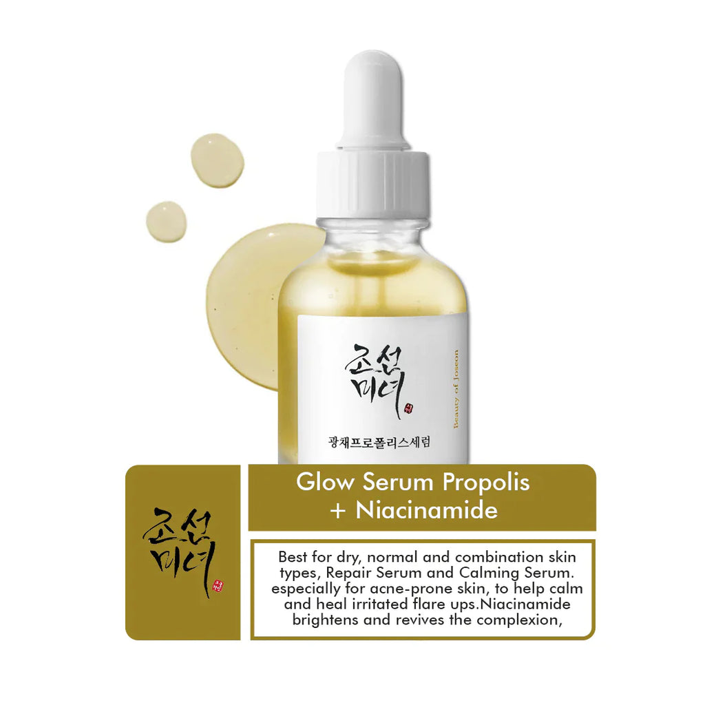 BEAUTY OF JOSEON Glow serum : Propolis + Niacinamide – 30ml