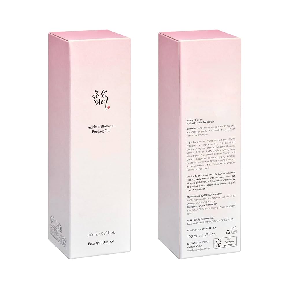Beauty of Joseon, Apricot Blossom Peeling Gel , 3.38 fl oz (100 ml)