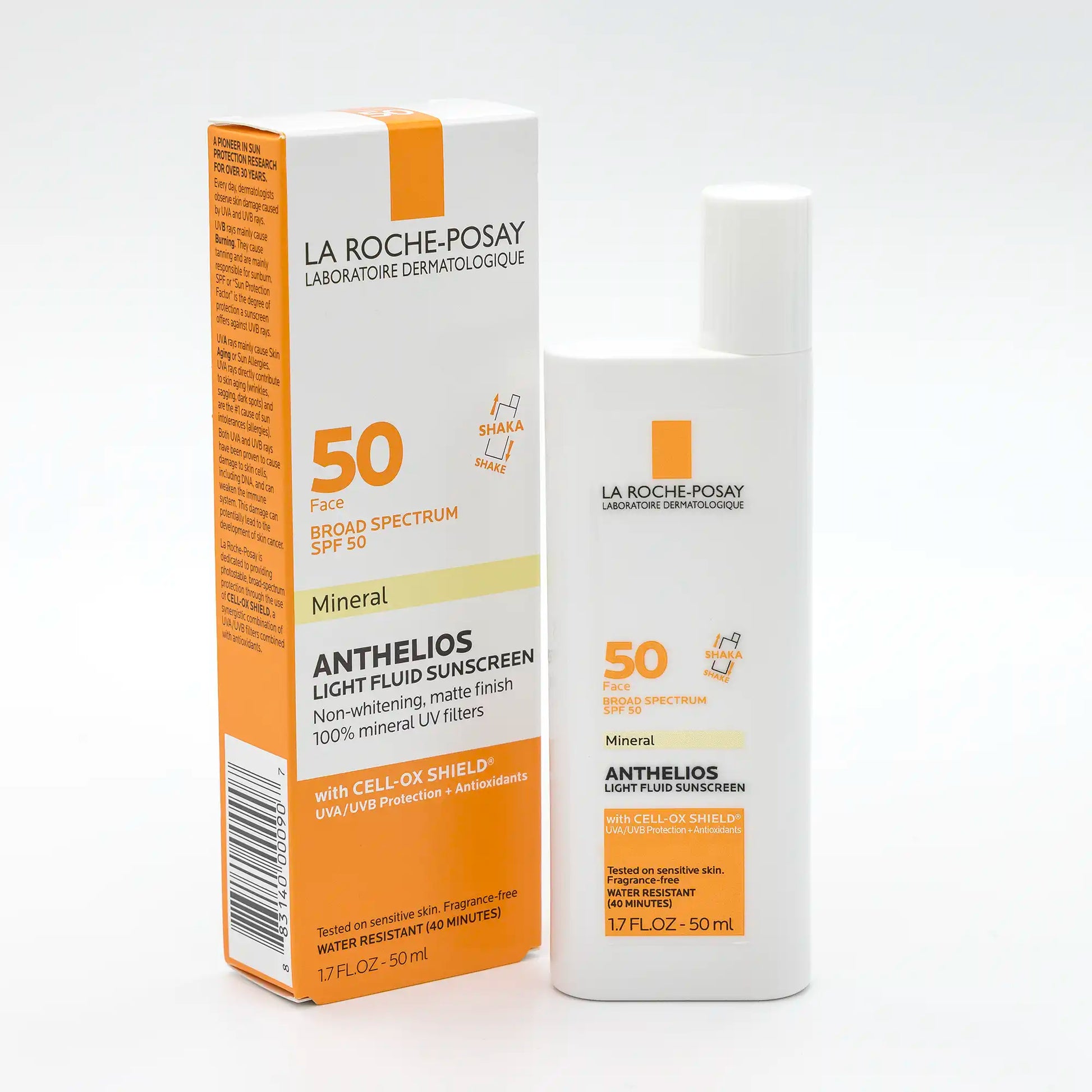 LA ROCHE POSAY ANTHELIOS MINERAL ZINC OXIDE SUNSCREEN SPF 50 FOR FACE