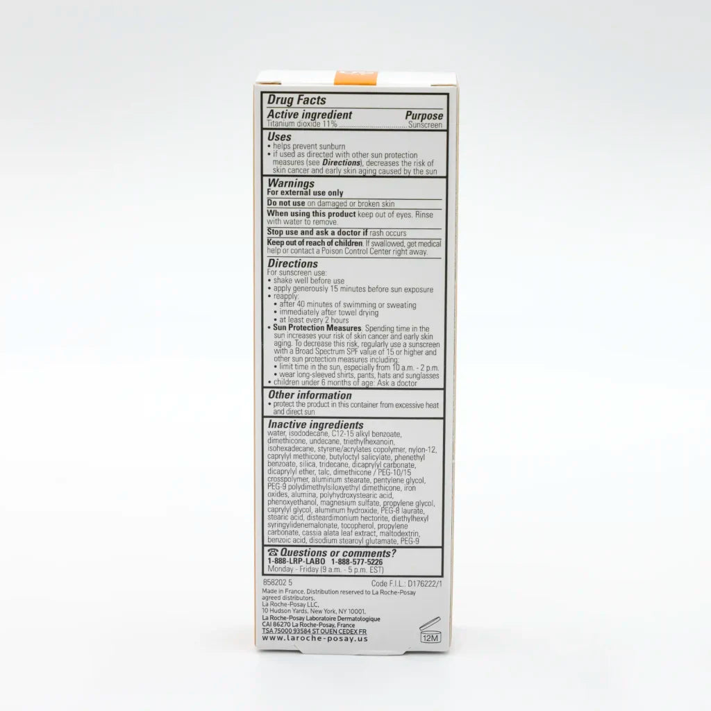 La roche Posay ANTHELIOS MINERAL TINTED SUNSCREEN FOR FACE SPF 50