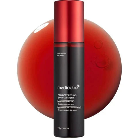 Medicube Red Acne Body Peeling Shot cleanser 110g