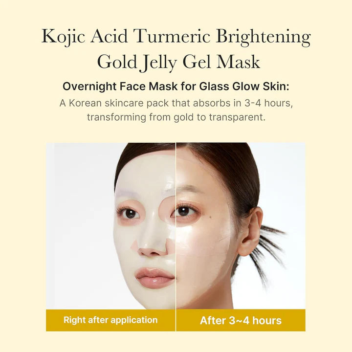 Medicube Kojic Acid Turmeric Brightening Gel Mask 1 Pc