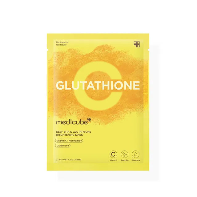 Medicube Deep Vita C Glutathione Brightening Mask 1PC