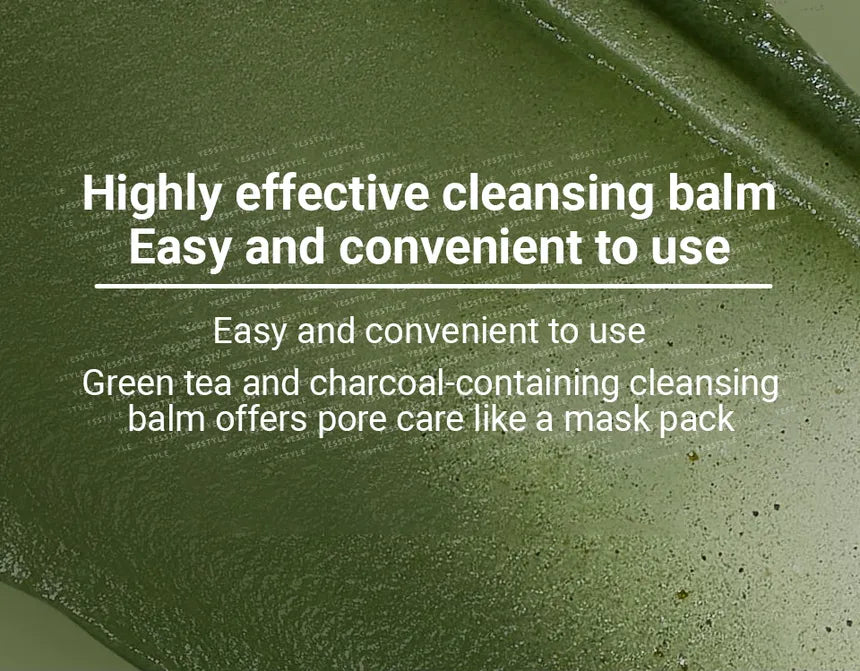 Numbuzin No.3 Pore & Makeup Cleansing Balm with Green Tea and Charcoal 85g