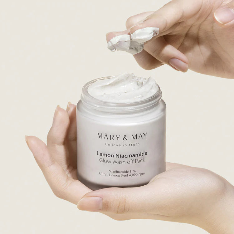 Mary & May Lemon Niacinamide Glow Wash off Pack 125g