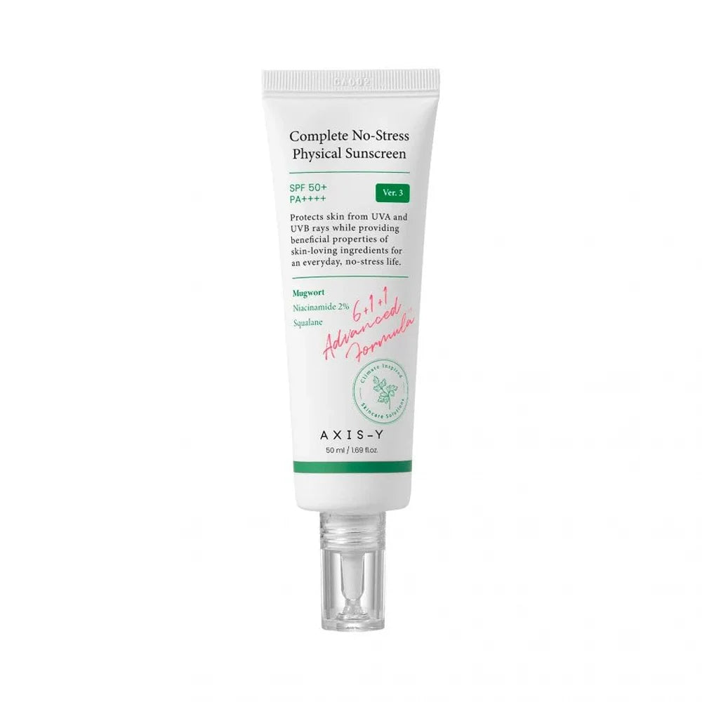 Axis Y Complete No Stress Physical Sunscreen 50 ml VER 3