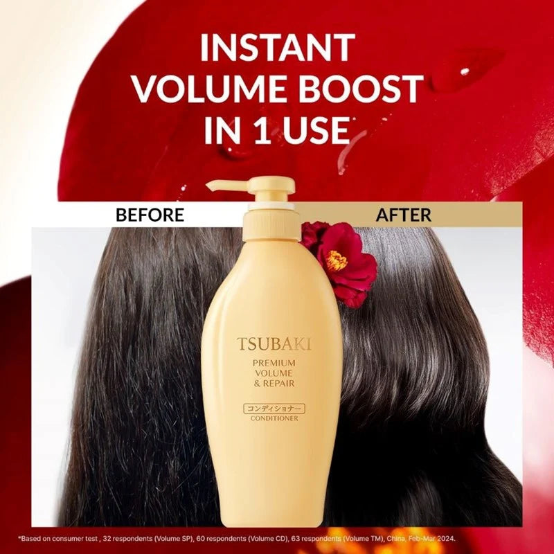 TSUBAKI Premium Volume & Repair Conditioner