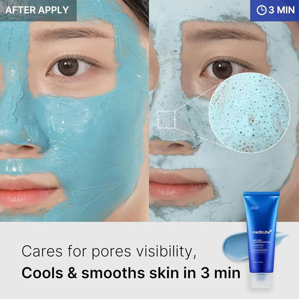 Medicube Zero Pore Blackhead Mud Mask - 100g