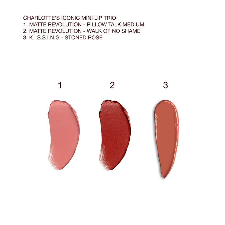 CHARLOTTE TILBURY - Iconic Mini Lip Trio Kit