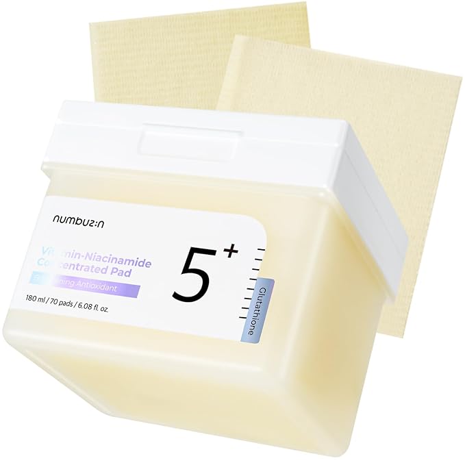 Numbuzin No.5 Vitamin Niacinamide Concentrated Toner Pad