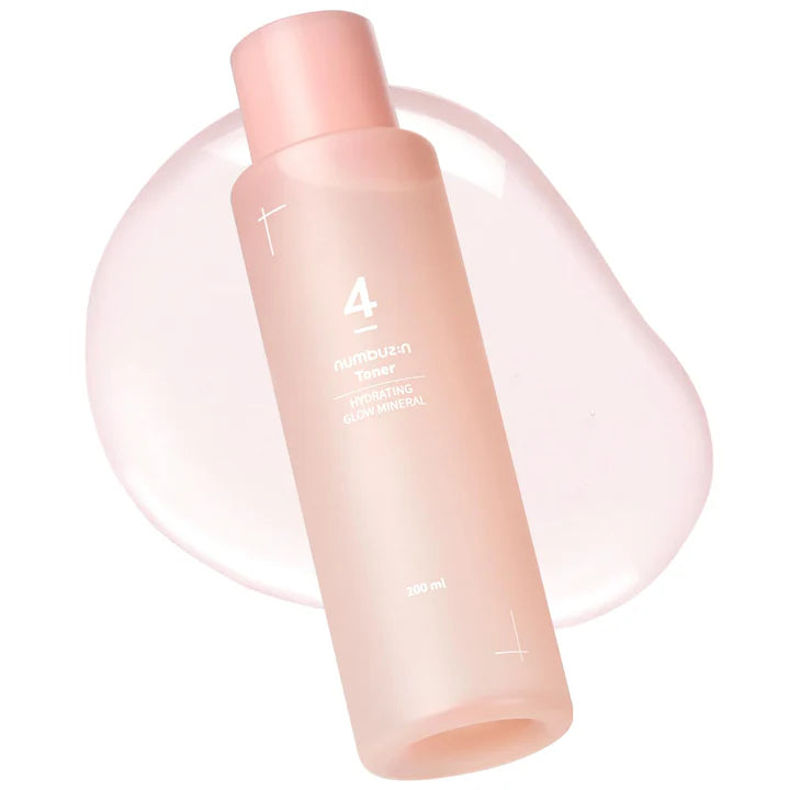Numbuzin No.4 Hydrating Glow Mineral Toner 200ml