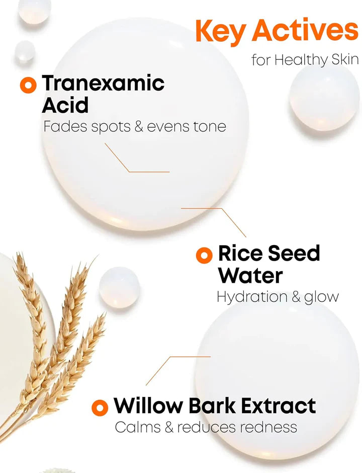 Nine Less MELA-PRO Rice & TXA Toner 200ml