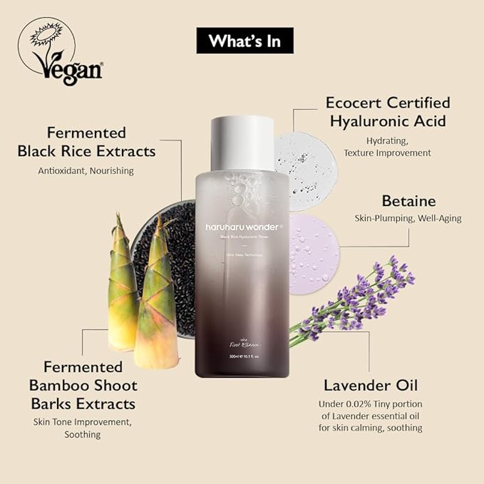 Haruharu Wonder Black Rice Hyaluronic Toner Original 150 ml