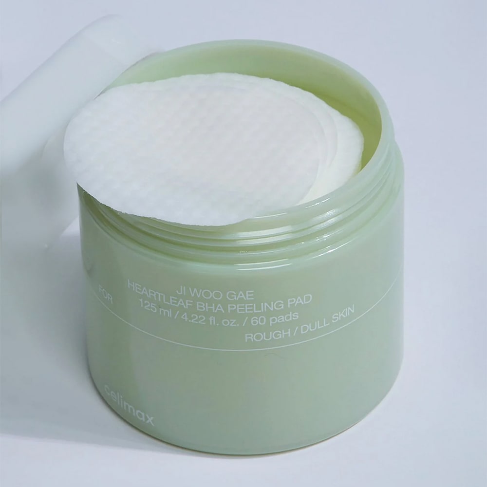 Celimax Ji.Woo.Gae Heartleaf BHA Peeling 60 Pad, 125ml