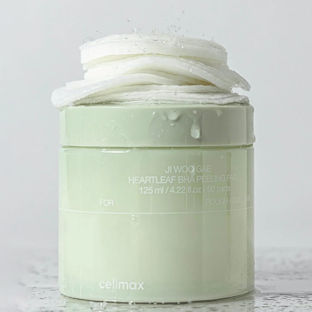 Celimax Ji.Woo.Gae Heartleaf BHA Peeling 60 Pad, 125ml