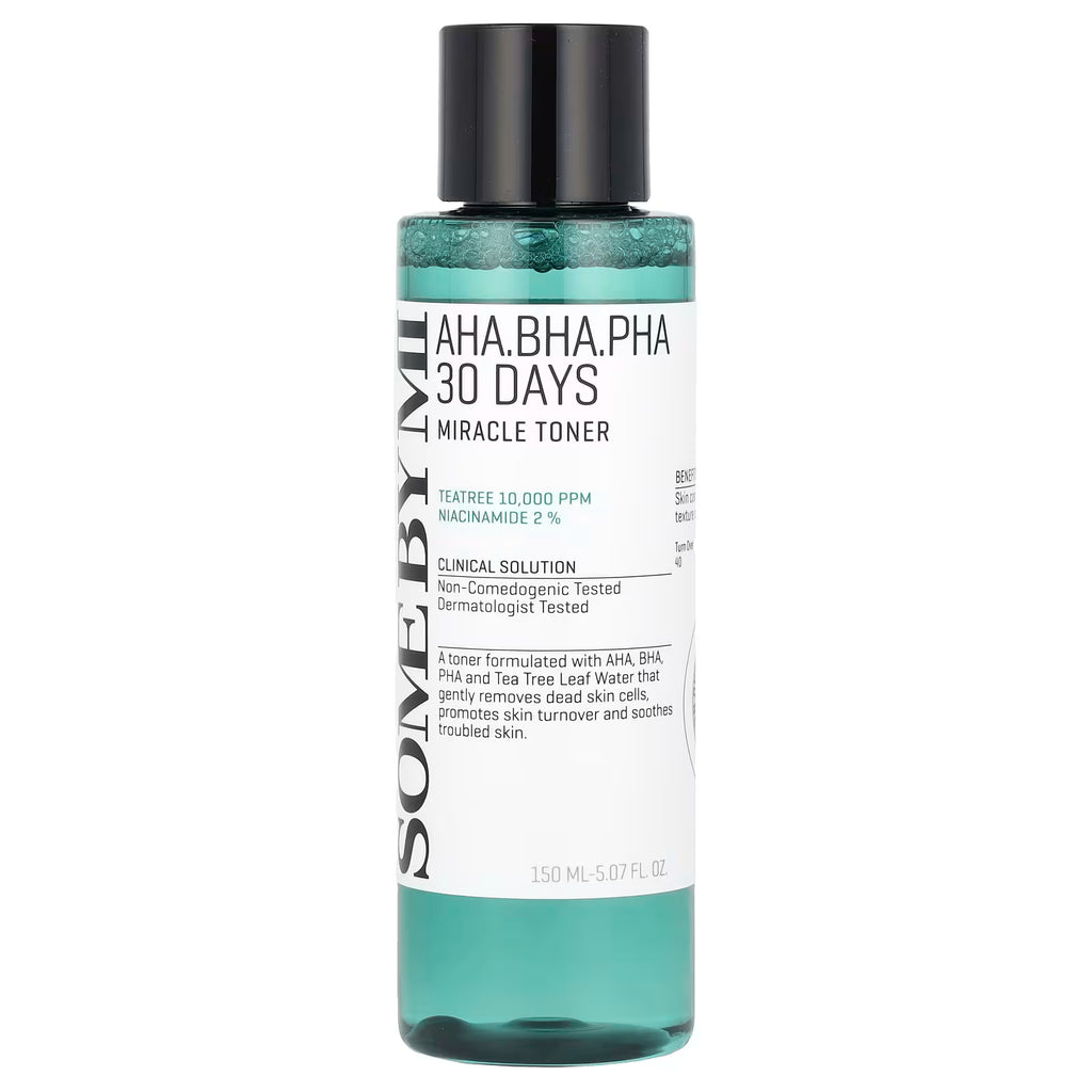 SOME BY MI, AHA. BHA. PHA 30 Days Miracle Toner, 5.07 fl. oz. (150 ml)